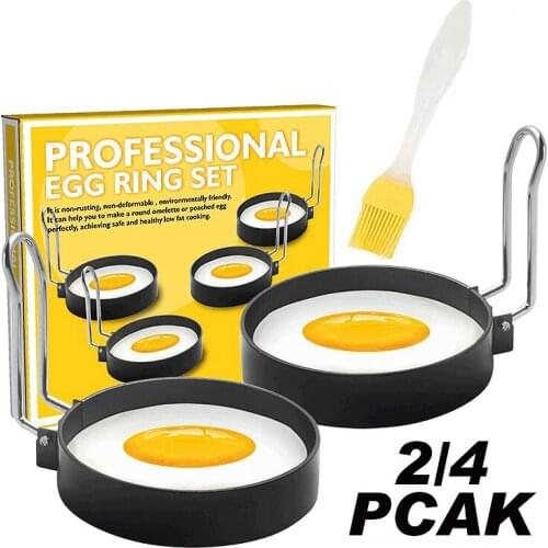 Fried Egg Mold Round Metal Iron Omelette Eggs Ring Kitchen Tools Gadgets For Kitchen Convenience Cooking Accessories