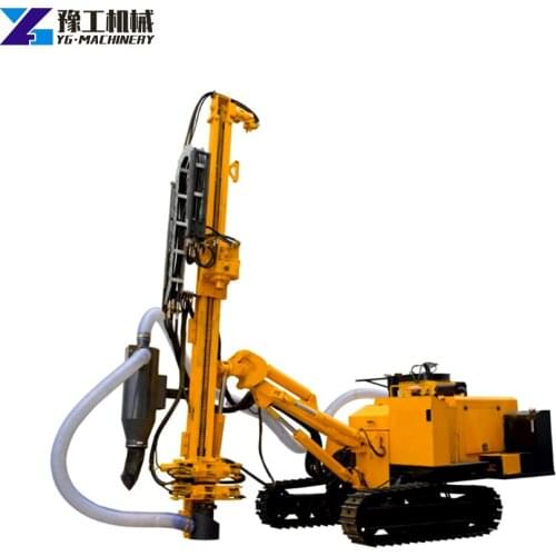 Crawler Base Water Well Drilling Rig Machine Driven By Diesel Engine with 300m Drilling Depth Pneumatic DTH Yugong Machine