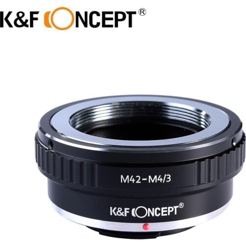 K&F CONCEPT M42-M4/3 Camera Lens Adapter Ring For Screw Mount M42 Lens on for Micro 4/3 M4/3 Mount Camera Olympus/Panasonic