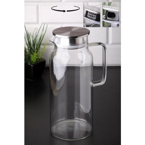 Borosilicate Glass Jug 2lt