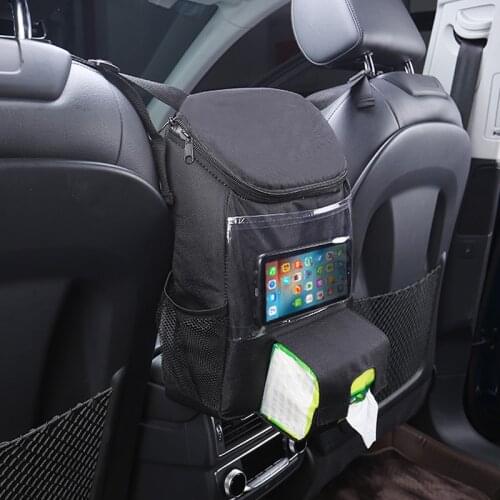 Multifunctional Car Interior Accessories Organizer Bag Foldable Gap Filler Storage Pouch Tissue Boxes Sundries Arrange Pack Item