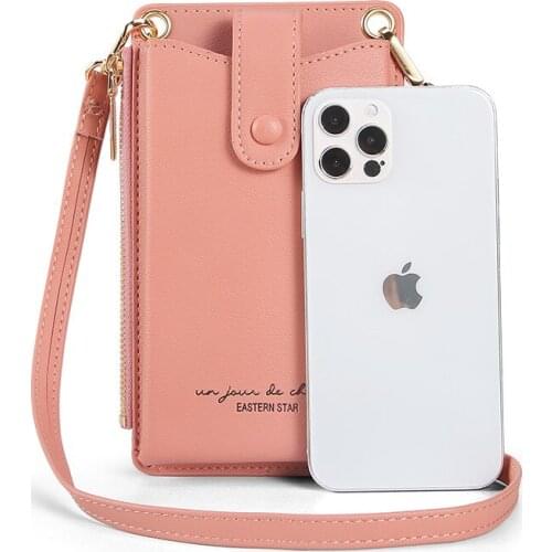 Fashion Wallet Hasp Ladies HandBags Crossbody Bags for Women Brand Touch Screen Phone Bag Shoulder Bags Tote Bag Shopping Bags