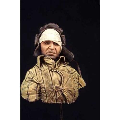 Unassambled 1/12 ancient man soviet bust (WITH BASE ) Resin figure miniature model kits Unpainted