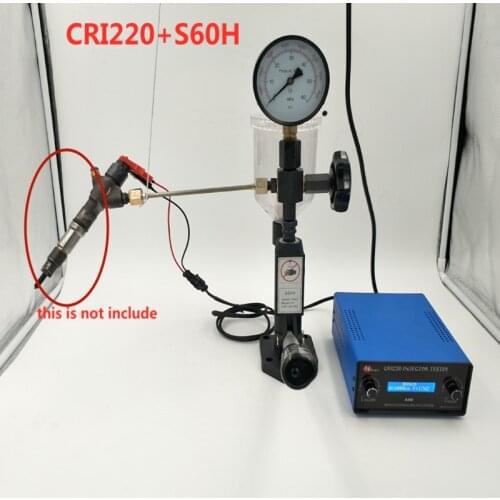 New arrival!diesel common rail injector tester CRI220,and S60H validator .electromagnetic injector driver