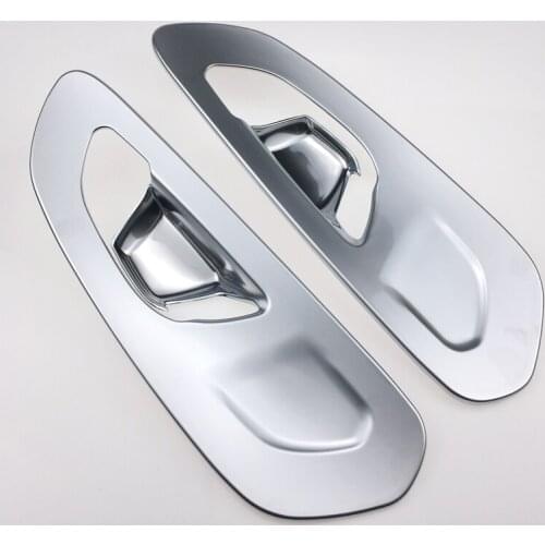 New Style for Mercedes-Benz Vito (W447) 2014 2015 2016 2017 2018 Matte Accessories Interior Front Door Inner Handle Bowl 2pcs