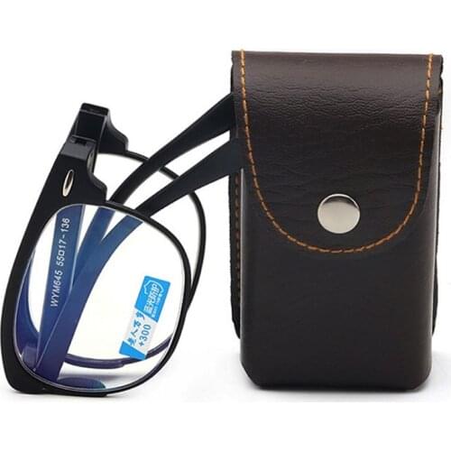 Очки для чтения Foldable Presbyopic Glasses Anti-Blue Men Women High Resolution Super Light And Convenient Tr90