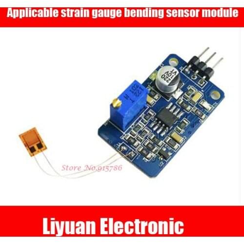 Applicable strain gauge / bend sensor module / weighing amplifier module / pressure sensor