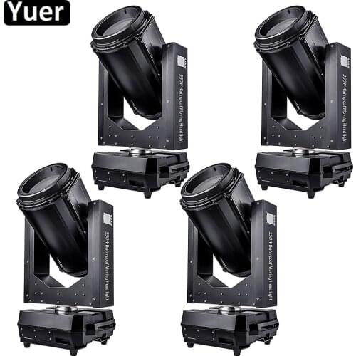 4Pcs/Lot 350W Waterproof Beam Moving Head Light IP65 17R Outdoor Stage Moving Head Light For DJ Disco Party Club Bar Lights
