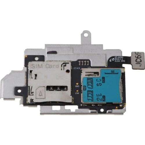 SIM SD Card Slot Holder Socket Flex Cable Reader Replacement Repair for samsung S3 I9300 T999 i747