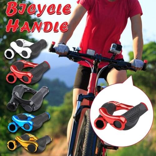 40# Bicycle Handlebar Grip Ergonomic Anti-skid Lock-on Handle Cover Handle Bar End Grips Handle Bar Mtb Bike Accessories