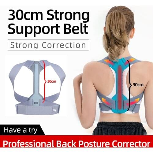 S-XLAdjustable Clavicle Posture Corrector Belt Corset Spine Support Belt Shoulder Lumbar Back Posture Correction Women or Men