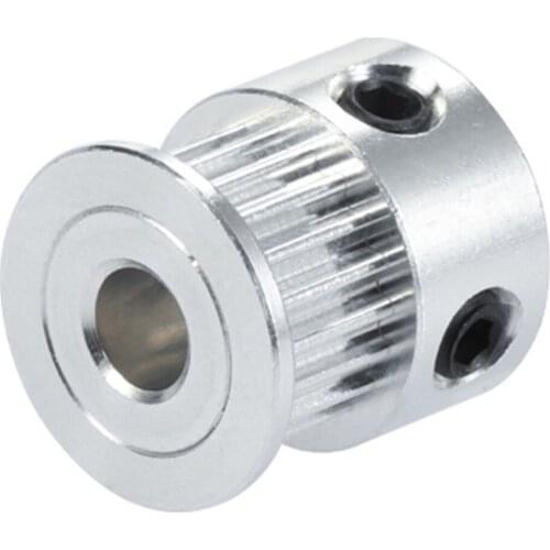 3D Printer 2GT 20teeth 20T Open Timing Belt Pulley, Bore 5mm, for Width 6mm/9mm/10mm/12mm GT2 synchronous belt