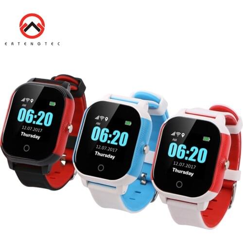 Waterproof IP67 GPS Tracking Children Smart Watch SOS GPS Locator Device WIFI 2G Smart Watch Baby APP Tracking PK Q50 Q90