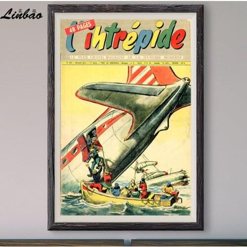 V182 1956 Ditching At Sea! Vintage Classic Movie Custom Silk Poster Home Deco Wall Art Christmas Gift