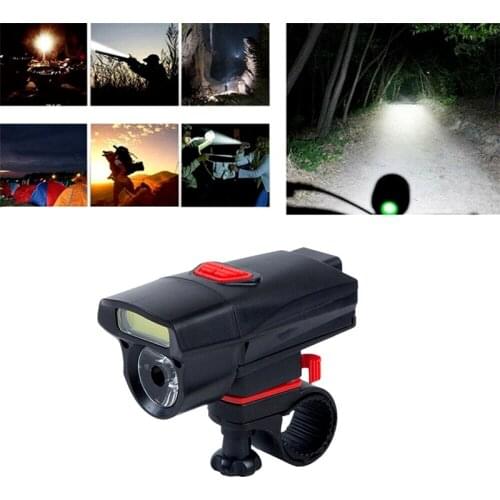 6 Mode Bicycle Light Bike LED Cycling Front Light MTB Bike Waterproof Night Ride Handlebar Flashlight Headlight Double Lights