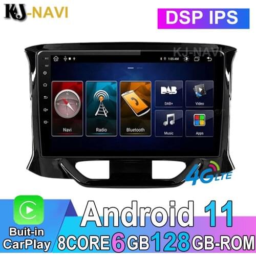 Octa-Core Android 11.0 For Lada Xray 2015-2019 Car Radio Multimedia Video Player GPS Navigation NO DVD 2 Din