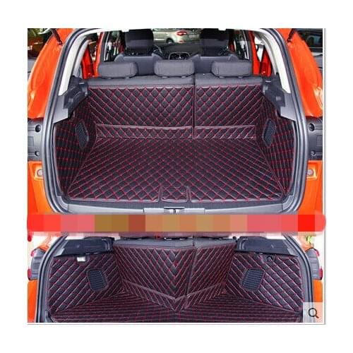 Best quality mats! Special car trunk mats for Renault Captur 2019-2014 waterproof boot carpets cargo liner mats for Captur 2017