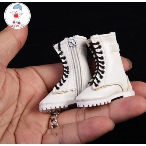 3 Color 1/6 Scale Female Zipper Boots Hollow Shoes for 12 Inches Action Figures