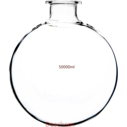 50000ml,Glass Reaction Flask For Flange Diameter 150mm 50L Reactor Lab Chemistry Kettle