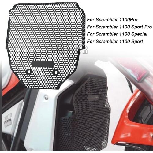 Motorcycle Accessories 1100Sport Pro 2018 2019 2020 2021 Oil Cooler Guard Radiator For Ducati Scrambler 1100 Pro Sport Special