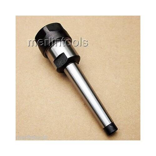 ER16 Collet Chuck Holder with No.1 Morse Taper MT1 Shank M6 Thread