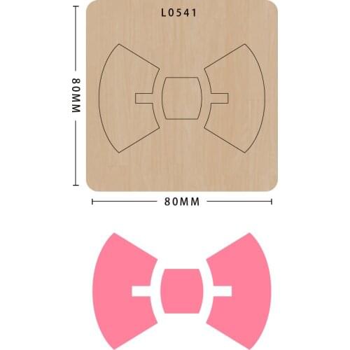 Bowknot knife mold molds,new bow-shaped molds with beautiful bows,suitable for big shot die-cutting machines