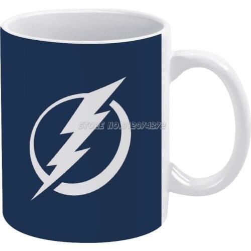 Tampa Bay Coffee Mugs Pattern Coffee Mug 330ml Milk Water Cup Creative Fathers Day Gifts Lightning