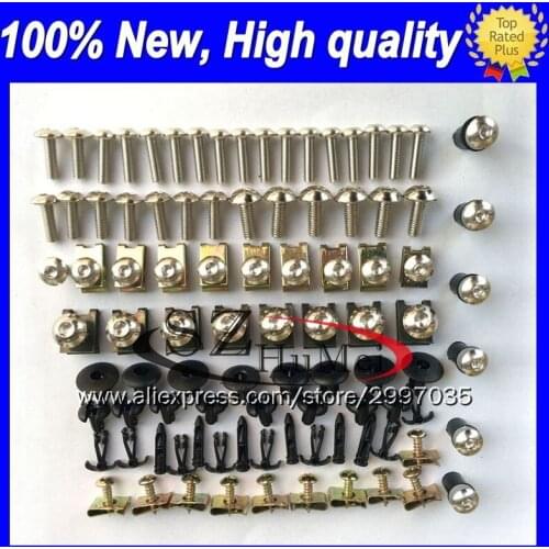 Fairing bolt full bolts kit For HONDA VFR400RR 94 95 96 97 98 NC35 VFR400 RR 1994 1995 1996 97 1998 Windscreen screw screws Nuts