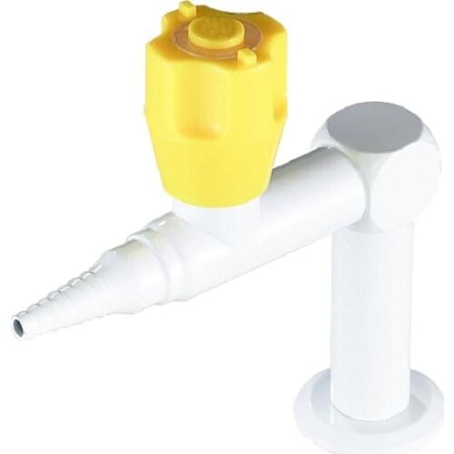 K002 Pure Copper Single port Standing style Laboratory gas tap