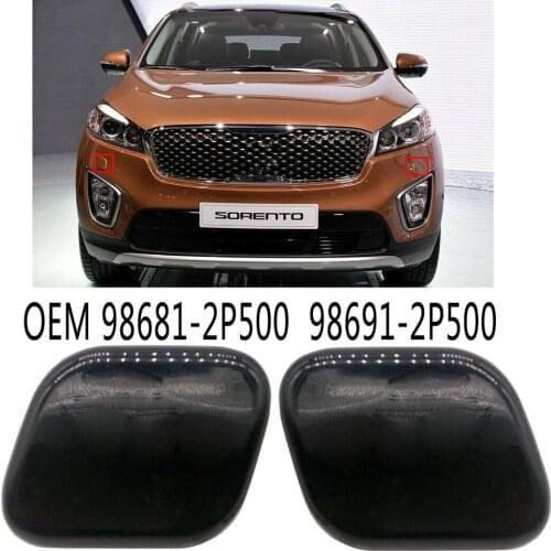 OEM 986812P500 986912P500 Front headlight cleaning spout cap Headlight WASHER CAP For Kia Sorento 2013 2014