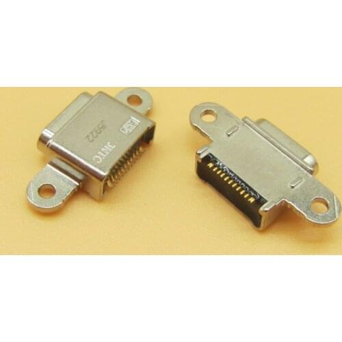50pcs Micro USB jack socket connector for Samsung Galaxy S7 G9300 G930F for S7 edge G9350 G935F phone charging port