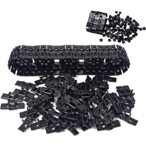 Technology Accessory Model Building Blocks 88323 Chain Bricks Link Tire Gear Wheels Technical Parts Truck Tank Track Treads 3711