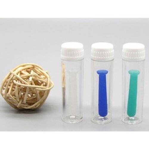 Handy Silicone Contact Lenses Small Suction Cups Stick RGP Inserter Remover Portable Travel Mini Insert Removal Tool Soft Gel