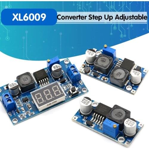 XL6009 Boost Converter Step Up Adjustable 15W 5-32V to 5-50V DC-DC Power Supply Module High Performance Low Ripple