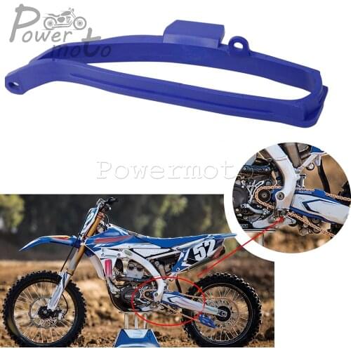 Blue Motocross Swingarm Guide Protector Chain Slider Guard Protector For Yamaha YZ250F YZ450F 2009-2019 YZ250FX YZ450FX 2019