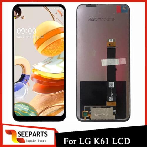 For LG K61 LCD 6.53'' Touch Screen Digitizer Replacement With Frame For LG K61 2020 Touch Screen K61 LCD Display