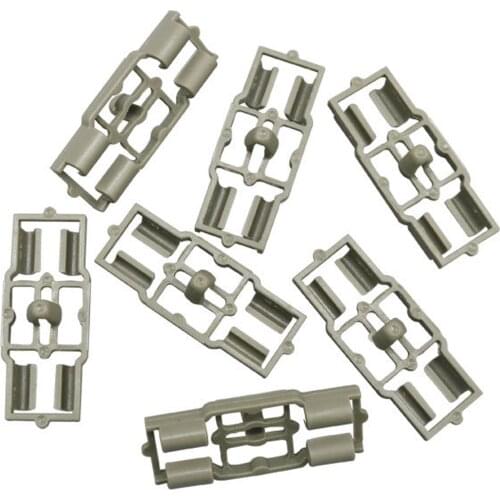 10Pcs Lower Car Door Weatherstrip Plastic Seal Retainer Clip Front Rear For BMW X5 E53 Auto Car Accessories