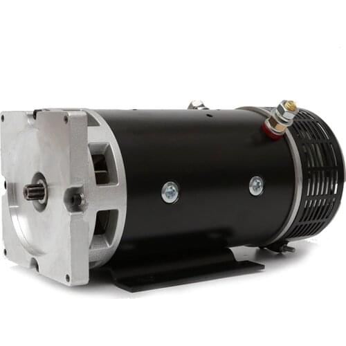 24v4kw DC Motor Power Unit Motor Copper Wire Movement Oil Pump Motor Is Widely Used The Brush DC Motor ZD2941 Black Electrical