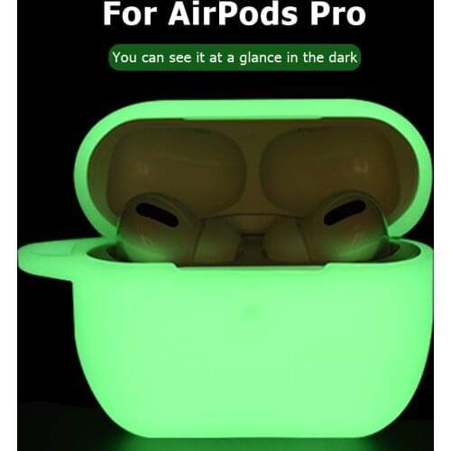 TPU Case For Apple Airpods Pro Protective Cover Case for airpods pro Luminous case wireless earphone headset for air pdos pro