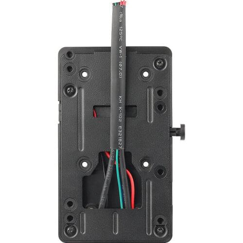 Fotga V Mount V-Lock D-tap BP Battery Plate Adapter for Blackmagic URSA Mini 4K 4.6K Pro BMD