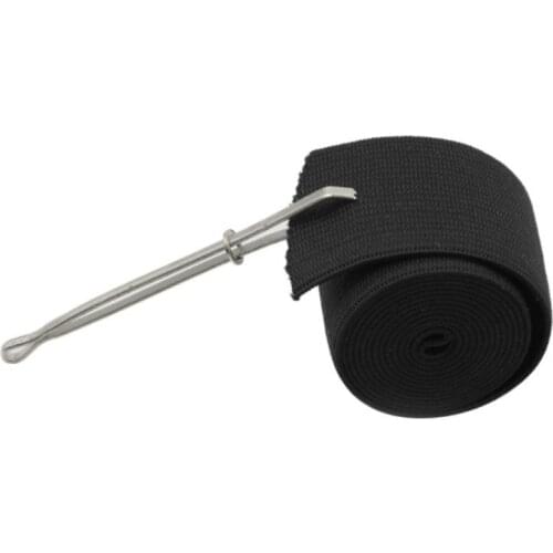 2PCS High Quality Garment Clips Sewing DIY Tools Elastic Band Tape Punch Cross Stitch Practical Wear Elastic Clamp Wear Rope Hot