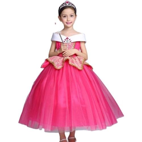 Disney Frozen dress for Girls elsa Performance Party Pageant Children Princess Cinderella New Yea rinfant Costumes Kids trolls
