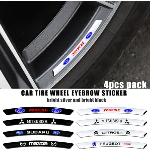 3D Car Motorcycle Wheel Hub Sticker Decal Reflective Rim Stripe Tape For Kia Rio Ceed Sportage Cerato Soul Sorento Patriot Venga