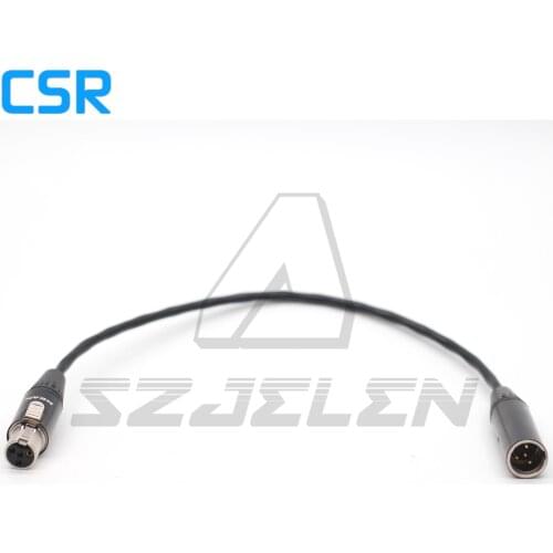 TA4F to TA4M 4 pin male Female for Shure microphone adapter Connector