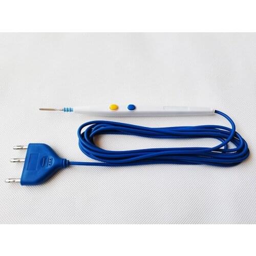 High frequency electric knife pen coagulator electrode pen medical electric knife pen cable manual pen