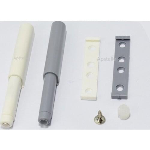 1PC Gray White Cabinet Catches Door Stop Damper Buffer Kitchen Closet Door Quiet Damper Buffer Soft Closer Cushion Close