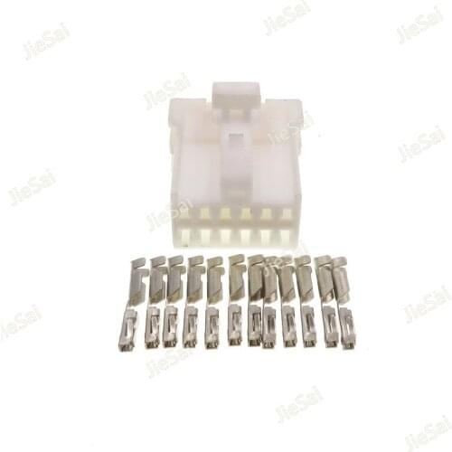 12 Pin MG610376 Wire Electric Housing Plug Plastic Automotive Wiring Unsealed Connector With Terminals