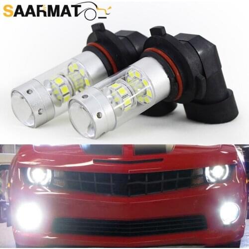 2pcs/set LED CANBUS 9006 HB4 bulbs + 9006 decoder No error No Flashing for Car Fog light No Flashing Lamp
