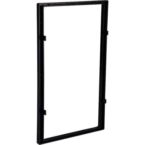 100 MM/3.94 Inch Car Frame for Universal 2 Din Auto Radio MP5 Player Frame Installation Accessories panel No gap