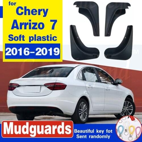 Free shipping splasher Mudguard Mud Flaps Splash Guards Fit For Chery Arrizo 7 2017-2019 4pcs 1set 2018